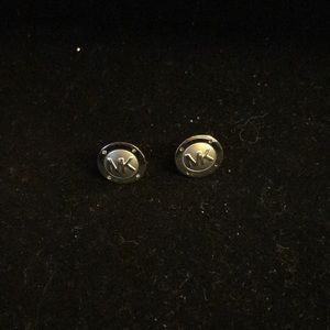 Original MK silver tone earrings
